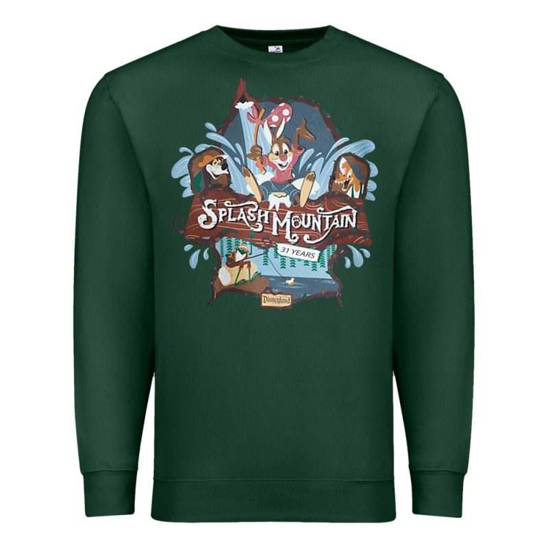 Splash Mountain Premium Sweatshirt by artisFamous | Teevron