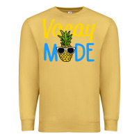 Antique Gold vacay mode shirt pineapple Premium Sweatshirt - artisFamous