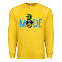 Lemon vacay mode shirt pineapple Premium Sweatshirt - artisFamous