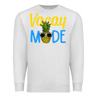 Oatmeal Heather vacay mode shirt pineapple Premium Sweatshirt - artisFamous