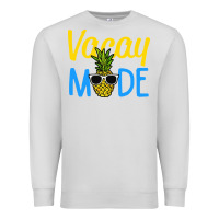 Dove Grey vacay mode shirt pineapple Premium Sweatshirt - artisFamous