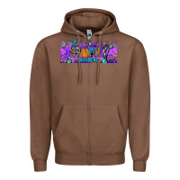 Chestnut it s spooky season Zipper Hoodie - JahusDesignShop