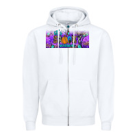 White it s spooky season Zipper Hoodie - JahusDesignShop