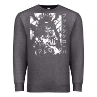 Charcoal Heather vintage japanese anime Premium Sweatshirt - artisFamous