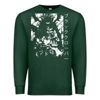 Sports Green vintage japanese anime Premium Sweatshirt - artisFamous