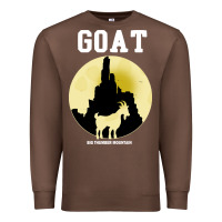 Chestnut big thunder mountain goat Premium Sweatshirt - artisFamous