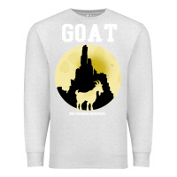 Oatmeal Heather big thunder mountain goat Premium Sweatshirt - artisFamous