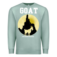 Seafoam big thunder mountain goat Premium Sweatshirt - artisFamous