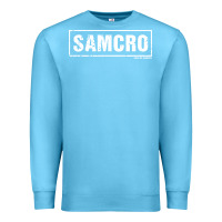 Ocean Blue samcro Premium Sweatshirt - artisFamous