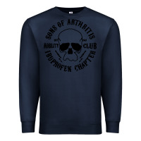 Navy sons of arthritis funny Premium Sweatshirt - artisFamous