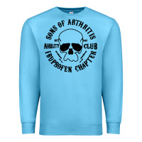 Ocean Blue sons of arthritis funny Premium Sweatshirt - artisFamous
