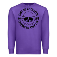Purple sons of arthritis funny Premium Sweatshirt - artisFamous