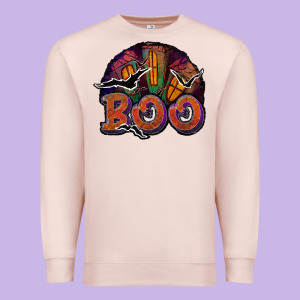 Boo Premium Sweatshirt Designed By Jahusdesignshop