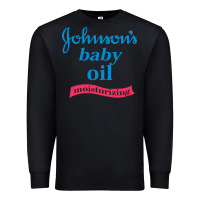 Black johnson's baby oil Premium Sweatshirt - artisFamous