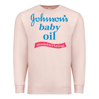 Pale Pink johnson's baby oil Premium Sweatshirt - artisFamous