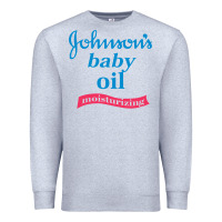 Heather Grey johnson's baby oil Premium Sweatshirt - artisFamous