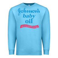 Ocean Blue johnson's baby oil Premium Sweatshirt - artisFamous