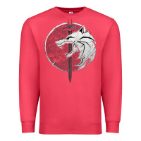 Cardinal Witcher Wolf Premium Sweatshirt - artisFamous