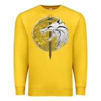 Lemon Witcher Wolf Premium Sweatshirt - artisFamous