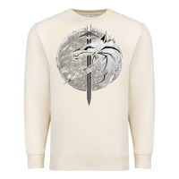 Sandshell Witcher Wolf Premium Sweatshirt - artisFamous