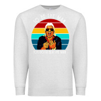 Oatmeal Heather ric flair to be the man Premium Sweatshirt - artisFamous