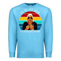 Ocean Blue ric flair to be the man Premium Sweatshirt - artisFamous