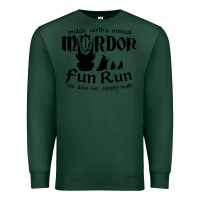 Sports Green mordor fun run Premium Sweatshirt - artisFamous