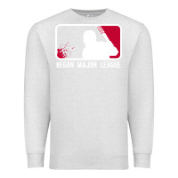 Oatmeal Heather negan major league Premium Sweatshirt - artisFamous