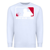 White negan major league Premium Sweatshirt - artisFamous