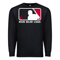 Black negan major league Premium Sweatshirt - artisFamous