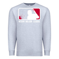 Heather Grey negan major league Premium Sweatshirt - artisFamous