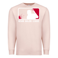 Pale Pink negan major league Premium Sweatshirt - artisFamous