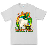 Dove Grey Happy Dentist St. Patrick's Day Premium Tee - HowdyJamesFarm