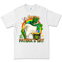 White Happy Dentist St. Patrick's Day Premium Tee - HowdyJamesFarm