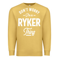 Antique Gold Ryker Personalized Name Birthday Gift Premium Sweatshirt - artisFamous