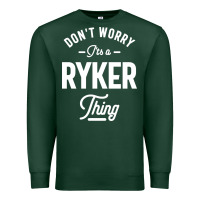 Sports Green Ryker Personalized Name Birthday Gift Premium Sweatshirt - artisFamous