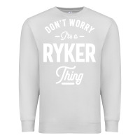 Dove Grey Ryker Personalized Name Birthday Gift Premium Sweatshirt - artisFamous