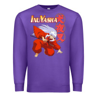 Purple vintage animejapanese cartoon Premium Sweatshirt - artisFamous