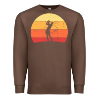 Chestnut Vintage Retro Golf | Golfers Premium Sweatshirt - artisFamous