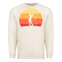 Sandshell Vintage Retro Golf | Golfers Premium Sweatshirt - artisFamous