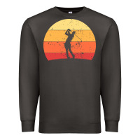 Smoke Vintage Retro Golf | Golfers Premium Sweatshirt - artisFamous