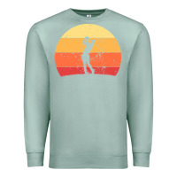 Seafoam Vintage Retro Golf | Golfers Premium Sweatshirt - artisFamous