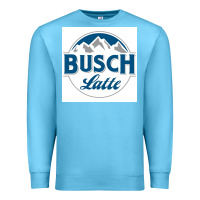 Ocean Blue latte classic busch Premium Sweatshirt - artisFamous