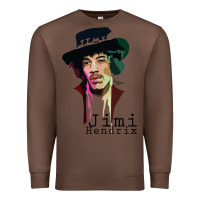 Chestnut jimi hendrix Premium Sweatshirt - artisFamous