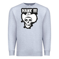 Heather Grey hank iii Premium Sweatshirt - artisFamous