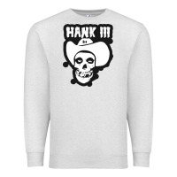Oatmeal Heather hank iii Premium Sweatshirt - artisFamous