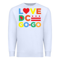 White love dc gogo Premium Sweatshirt - artisFamous