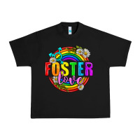 Black Foster Love Pride Lgbtq Urban Heavy Tee - BundleAndBundleShop