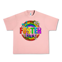 Salmon Foster Love Pride Lgbtq Urban Heavy Tee - BundleAndBundleShop