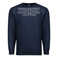 Navy Stranger Premium Sweatshirt - artisFamous